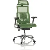 Hjh OFFICE Bureaustoel / Directiestoel POFIT GEN2 Netstof groen