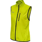 Newline Sportbodywarmer limoen / zwart