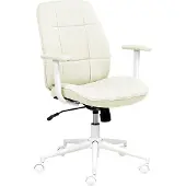 Beliani CARLTON - Bureaustoel - Mintgroen - Polyester