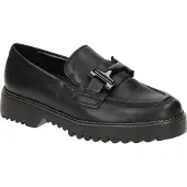 Gabor Loafers zwart Leer Maat 40.5