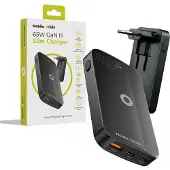 Mobile Origin GAN-65W-SLM-BLK, Interne oplader, USB, 20V, Zwart