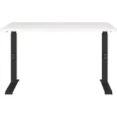 Germania GW-Mailand Hoogteverstelbaar Bureau C-Voet 1,200 (B) x 800 (D) x 910 (H) mm Spaanplaat, metaal