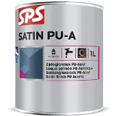 SPS Satin PU-A Lak - Op Kleur Gemengd - 1L