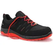 ELTEN Maddox Black-red Low Esd S3 | Maat: 48