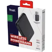 Trust Magno Draadloze magnetische powerbank 5.000 mAh Zwart