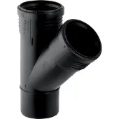 Geberit Technologie voor pijpaansluitingen, Vertriebs GmbH Geberit Silent-PP aftakking 45graden, met contactdozen DN100/40