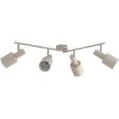LINDBY Plafondlamp , Ovelia, dimbare, Beige, Woonkamer, Metaal, Modern