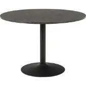 Actona basic Anderson Eettafel - Ø 110 cm - Zwart