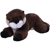 Sonstige Verlage Knuffel Otter Ecokins Mini Junior 20 Cm Pluche Bruin