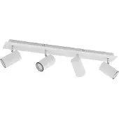 LINDBY Plafondlamp , Joffrey, dimbare, Wit, Woonkamer, Metaal, Modern