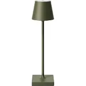 Sigor Akku-Tischlamp, model NUINDIE USB-C, compact formaat (210 mm), kleur: dennen groen