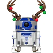 Funko POP! Figurine à tête branlante Pop Star Wars R2-D2 Antlers