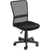 TecTake - Bureaustoel kantoor - design zwart