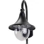 LINDBY Buitenverlichting , Daphne, dimbare, Zwart, Balkon, Aluminium, Modern