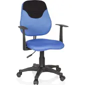 Hjh OFFICE KIDDY STYLE - Kinder bureaustoel Blauw / Zwart