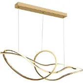 Globo Gouden Hanglamp Iduna Modern