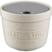 Mason Cash Knoflookpot INNOVATIVE KITCHEN 12 cm, met rasp, crème, keramiek, Mason Cash