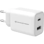 Conceptronic ALTHEA11W Ladegerät 2Port 33W,1xUSB-C PD weiß
