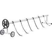En.casa Oprolsysteem Amorgo voor zwembad afdekzeil 300-630 cm