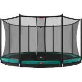 Berg - InGround Favorit 380 Trampoline + Comfort Safety Net - Green (35.12.04.02)