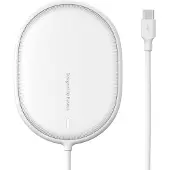 Baseus Magnetisch Wireless Draadloos Qi Charging Opladen Pad 15W - Wit