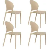 Housecraft living tuinstoel Sjoerd (set van 4)