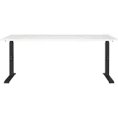 Germania GW-Mailand Hoogteverstelbaar Bureau C-Voet 1,800 (B) x 800 (D) x 910 (H) mm Spaanplaat, metaal