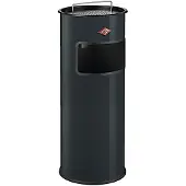 Wesco Staande Asbak met zeef zonder inzet | 30 Liter | Metaal - Antraciet | Afvalbak met Asbak Staand - Made in Germany