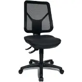 Topstar Bureaudraaistoel | met lendesteun | zwart 430-510 mm | zonder armleuningen draagvermogen 110 kg | 1 stuk - AN800G200 AN800G200