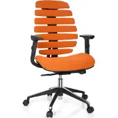 Hjh OFFICE ERGO LINE II - Professionele bureaustoel Oranje