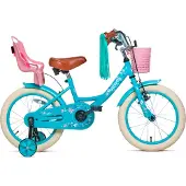 Nogan Butterfly - Kinderfiets - Meisjesfiets - 16 inch - Turquoise