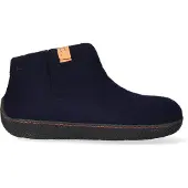 Tofvel dicht Unisex Rabara Blauw Wolvilt | Maat 40