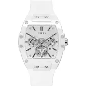 GUESS Analoog horloge 'PHOENIX' wit