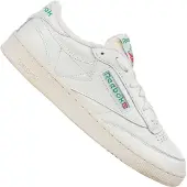 Reebok Sneakers laag 'Club C 85' navy / lichtgroen / vuurrood / natuurwit