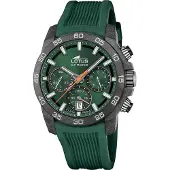 Lotus Analoog horloge groen