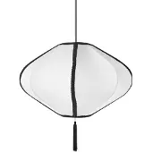 Beliani TUCORO - Hanglamp - Wit - Nylon