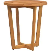 Syfax Tuinbijzettafel rond Ø70x75 cm massief acaciahout