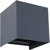 LINDBY Buitenverlichting , Dara, dimbare, Grijs, Balkon, Aluminium, Modern