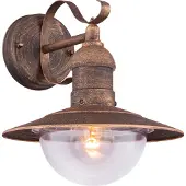 Globo Lighting Desing wandlamp Linda bruin