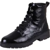 Solidus 63109 Enkellaarzen | Maat 5.5 Dames Zwart