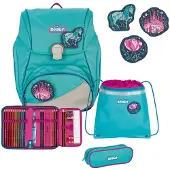 Scout Alpha schooltas set 4st. groente