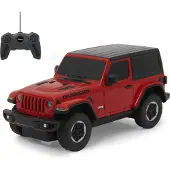 Rastar Rc Jeep Wrangler Jl Jongens 27 Mhz 1:24 Rood