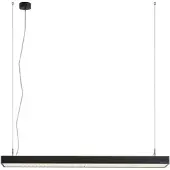 Arcchio Hanglamp Susi, dimbaar, zwart, Werkkamer / Kantoor, Aluminium, Modern