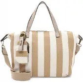 Tamaris Schoudertas Lou Bowlingbag Sand Beige Crème