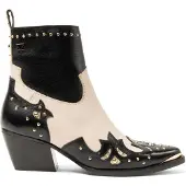 Lazamani Enkellaarsjes Dames Zwart Leer Size 39