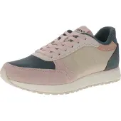 Woden Sneakers laag ' Ronja ' lichtbeige / nachtblauw