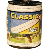 Kerbl Schriklint Classic 20 mm 200 m wit