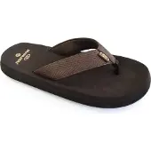 Brasileras Strand-/badschoen 'Puff' bruin