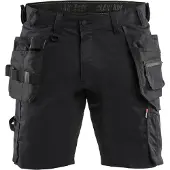 Blakläder 1752 2-weg Stretch Werkshort Met Gereedschapszakken - Zwart - Maat 52