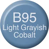 Copic Ink 12 ml B95 - Light Grayish Cobal